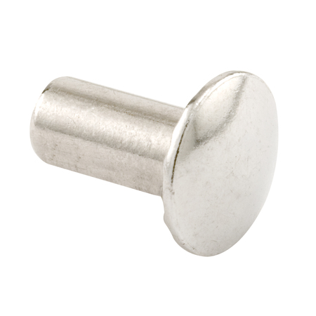 Prime-Line Unslotted Barrel Nut, #10-24 x 1/2 in., Steel Construction, Chrome Plated 100 Pack 651-0668